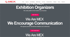 Desktop Screenshot of mexexhibits.com